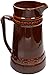 Produktbild KOTARBAU® Keramik Bierkrug 6 L Bierseidel mit Handlichem Griff Glasiert Steinbierkrug Steinkrug Stein Mug für Wein Bier Getränke Handdekoriert