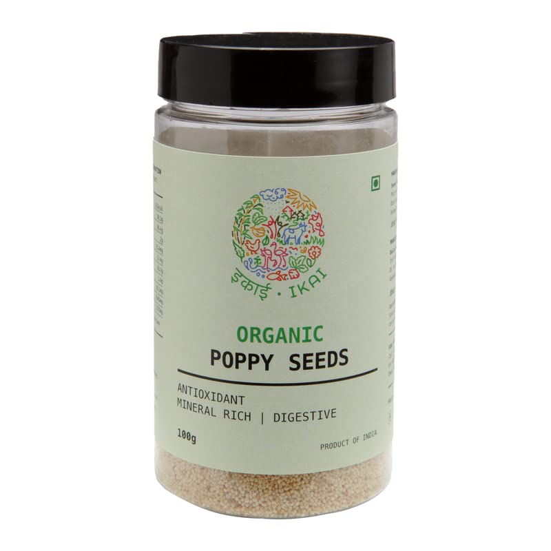 IKAI Organic Poppy Seeds, Khus Khus, Posto Dana, Organic Spice, 100 gm (B0BZLYJG13) Amazon Price History, Amazon Price Tracker