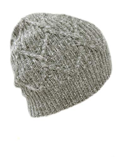 Meesty Super Warm Soft Wool Alpaca Mix Thick Winter Knit Skull Beanie Cap for Men and Women