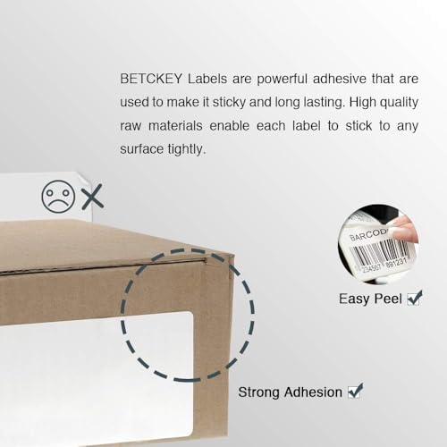 image for BETCKEY - Compatible DYMO 1744907 (4