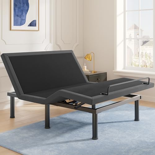 Tami Tami T450 Adjustable Bed Frame Queen with Remote, Ergonomic...