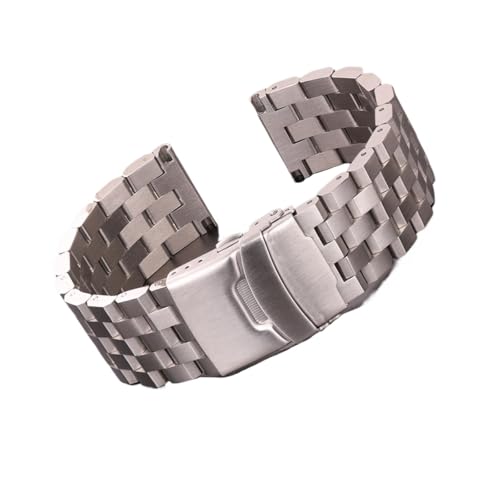 Bracelet de montre acier inoxydable pour un style impeccable du bureau au sport