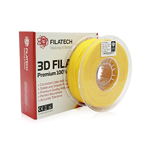 3D Printer Filament PLA 1.75-/+ 0.03mm 1kg Dark Yellow - Made in UAE