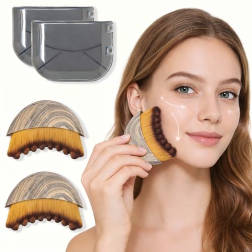 Brosses de contour lymphatique visage l'excellence du soin sculptant