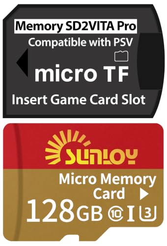 Amazon | PS Vita メモリーカード SD2Vita 6.0アダプター 128GB Micro