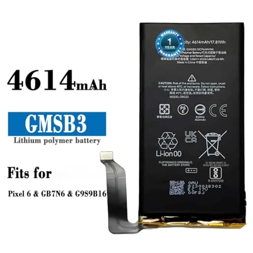 Image of Original GMSB3 Battery for Google Pixel 6 / G9S9B16 /GA02900-US Battery with 1 Year Warranty **** (N0073)