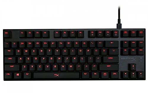 Image of HyperX Alloy FPS Pro Tenkeyless Mechanical Mini USB LED Gaming Keyboard, Cherry MX Red (HX-KB4RD1-US /R1)