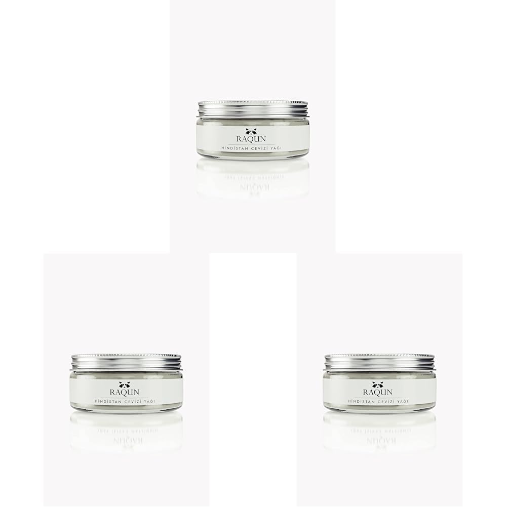 Raqun Soğuk Sıkım Hindistan Cevizi Yağı (50 ml) (3 paketi)