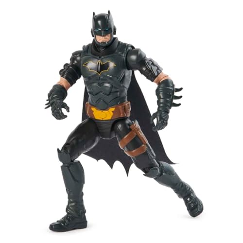DC Batman - Figurine Batman 30 Cm S6 - Figurine Articulée - Créez Vos Propres Combats Masqués Contre L'ennemi - Super Héros Et Super Vilain - Jouet À Collectionner - Jouet Enfant 3 Ans Et +