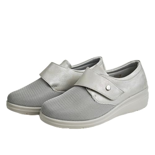 Chaussures de marche d'été pour femme avec fermeture scratch pratique