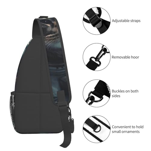 Mochila pequeña bandolera para senderismo unisex miniatura 5