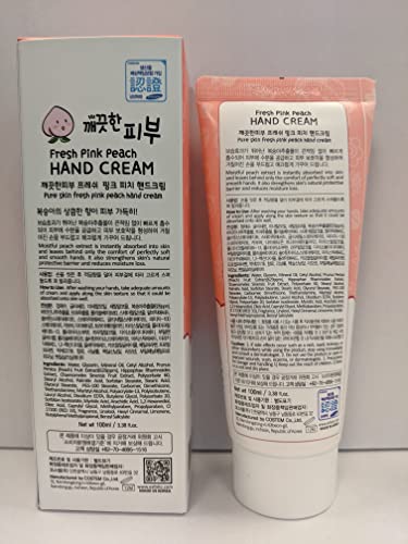 Fresh Pink Peach Hand Cream #TOP2