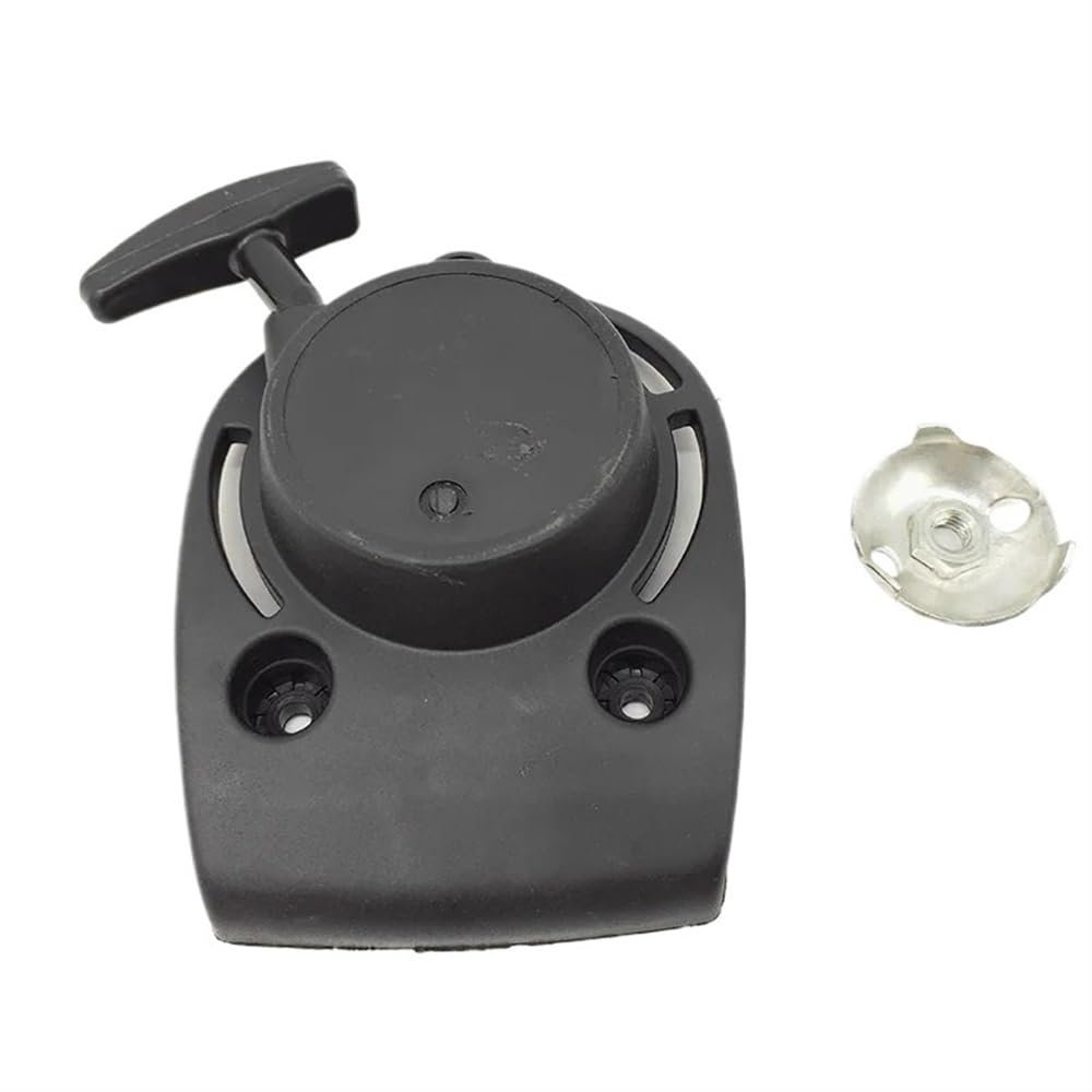 Arrancador de retroceso de alambre de acero compatible con desbrozadora y cortacésped GX35 140
