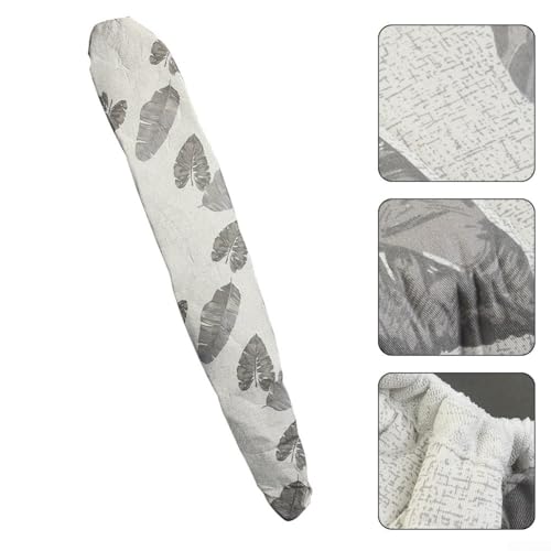 Replacement Elastic Ironing Board Cover for Large Boards 58 x 19 inch, Easy to Use Design (Banana Leaf)