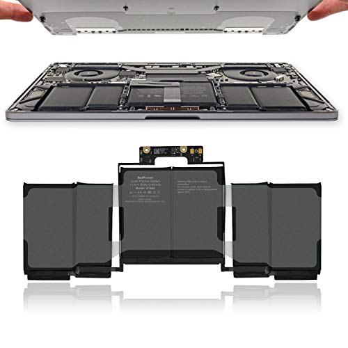 Batpower A1964 Replacement Laptop Battery For Mid 2018 2019 Apple Macbook Pro 13-Inch A1989 Emc 3214 Emc 3358 Bto/Cto Battery Macbook Pro 13" Touch Bar A1989 Apple A1964 Battery 58Wh #TOP4