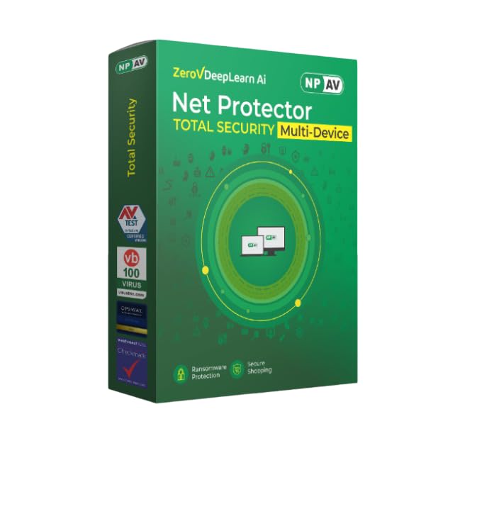 NPAV Net Protector Total Security Multi-Device Antivirus Software Advanced AI-Powered Protection for PC Laptop Multiple Devices Ransomware Protection Secure Online Banking Shopping Real-Time Threat Detection-picture-26