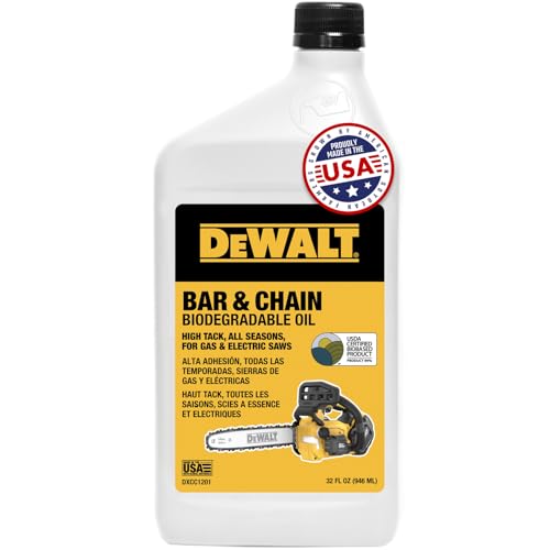 DEWALT – Biodegradable Bar & Chain Oil –...