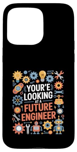 Future Engineer Funny Say Gear �d�����{�b�g �X�}�z�P�[�X iPhone 15 Pro Max �p