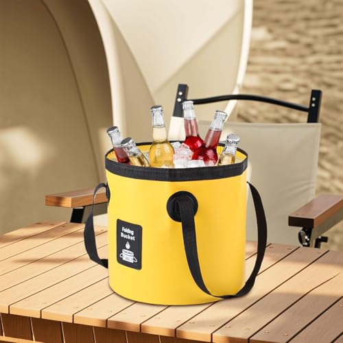 Seau pliable 20L réservoir d'eau étanche et ultra compact - 7