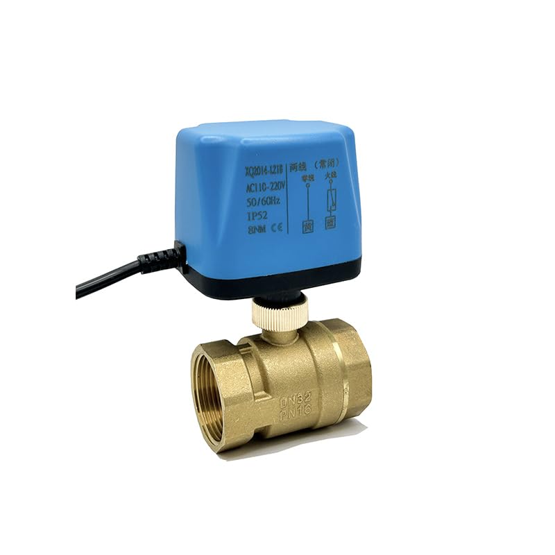 Vanne électrique 12V anti-fuite G1-1/4 normalement fermée pour coupure eau
