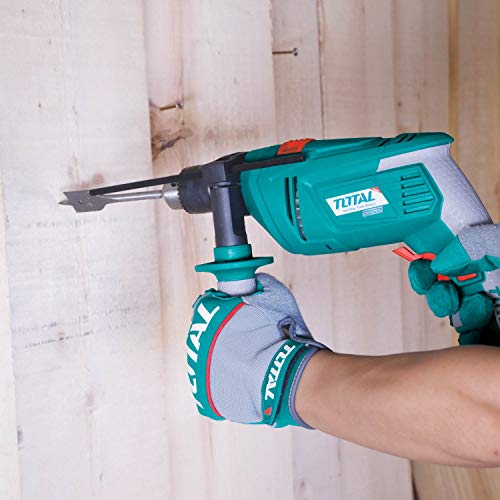 Total - Trapano A Percussione 850W Con Mandrino Senza Chiave Da 13 Mm E Funzione Martello Per Calcestruzzo - 2