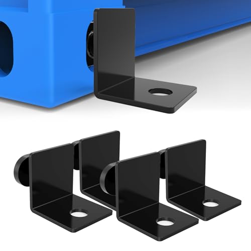 4 Pack Shipping Container Anchors Shipping Containers Side Twist Lock Shipping Container Accessories for Anchoring to Rock Floor or Cement