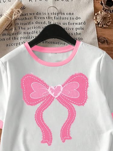 Image of Lymio T Shirt for Women's | Cute Printed Women's T-Shirts | Korean Style Casual Wear Tops | Available in Pack of 2 (T-Girls-L-01-03)