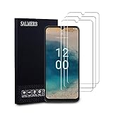 SALMERB Nokia G22 Screen Protectors (3 Pack), 9H Tempered Glass Film for Nokia G22 Anti-Scratch Anti-Fingerprint Glass Screen Protectors Zero Bubbles Ultra-clear 99.99%