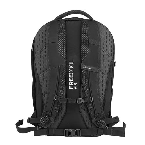 Eddie Bauer Backpack with Organization Compartments and Hydration/Laptop Compatible Sleeve, Adventurer-Black, 30L - Image 3