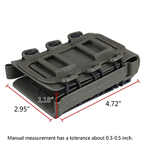 Idogear Mag Pouch 5.56Mm Rifle Magazine Pouches 7.62Mm Molle Softshell Universal Mag Carrier For M4 Ar15 M16 Ak Magainzes #TOP2