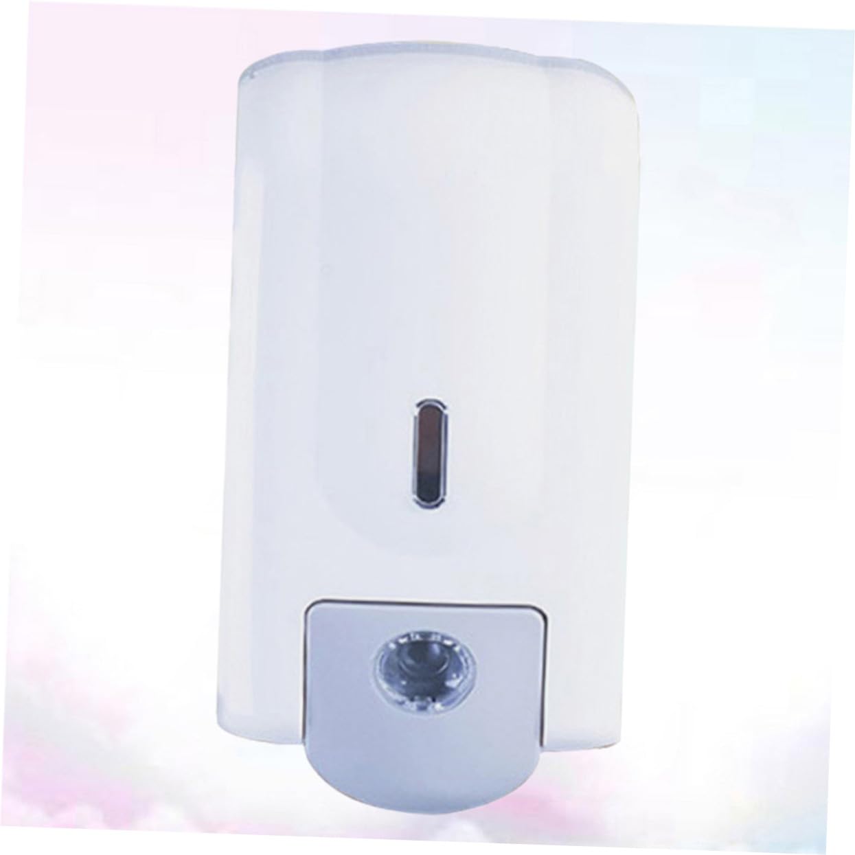 VALICLUD Porta Saponi da Parete Dispenser Sapone Liquido Ricaricabile Contenitore Vuoto per Shampoo Balsamo Adatto Casa Hotel Bagni Pubblici Bianco
