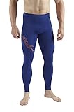 Sub Sports Herren RX Abgestufte Kompressionshose Funktionswäsche Base Layer lang, Navy Stealth, S
