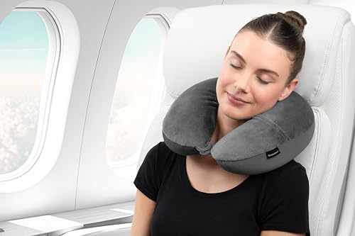 Brookstone BNPM0003-021 Microbead Travel Head And Neck Pillow Lightweight And Plush thumb #4