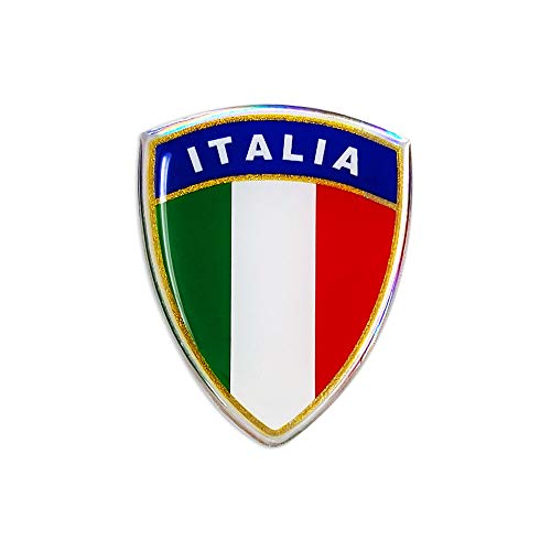 Quattroerre 3D Sticker Italy Shield
