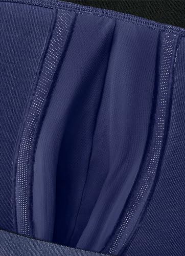 Jockey Men's Underwear Chafe Proof Pouch Cotton Stretch 6" Boxer Brief - 3 Pack, Just Past Midnight/Mid Grey/Black Out, L4