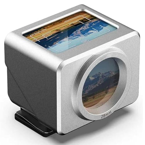 Viseur optique pour photographie de rue et voyage avec cadre 28/35/50 en aluminium