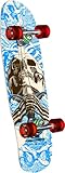 Powell Peralta Mini Skull & Sword Blue Cruiser Complete Skateboard - 8.0' x 30'