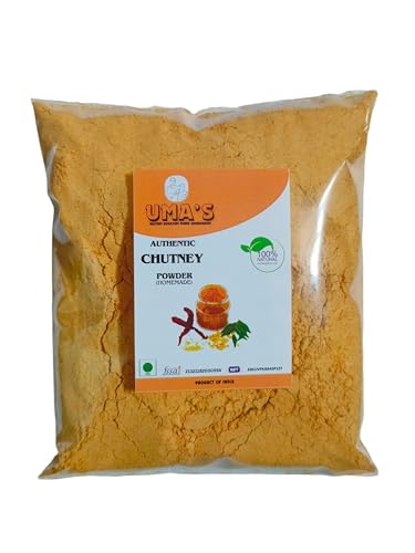 Uma's IDS Authentic Chutney Powder – 100% Natural, Homemade, No Preservatives, Elevate Your Meals with South Indian Flavor (100GM)