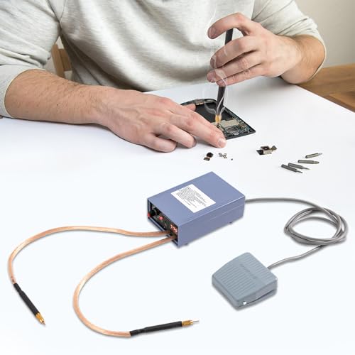 Poste à souder par points, soudeuse par points sur batterie, soudeur de courant réglable 5 KW, poste réglable pour batterie 18650