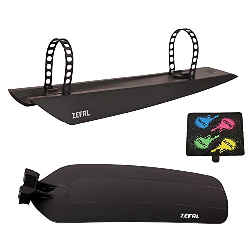 Zefal Kid MTB Mudguard Set, Black, 16