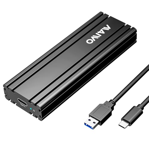 Caja M.2 SATA SSD portátil Maiwo K1686S para creadores de vídeo con carcasa externa USB C