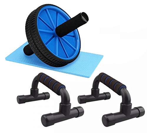 Diablo High Abs Roller Wheel Abdominal Workout Ab Exerciser Roller for Abs (AB+Pushup)-image-43