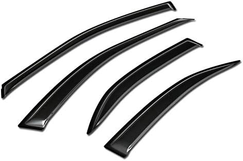 S&T Racing Sun/Rain Guard Smoke Deflector Window Visors 4P V2 02-06 for Camry