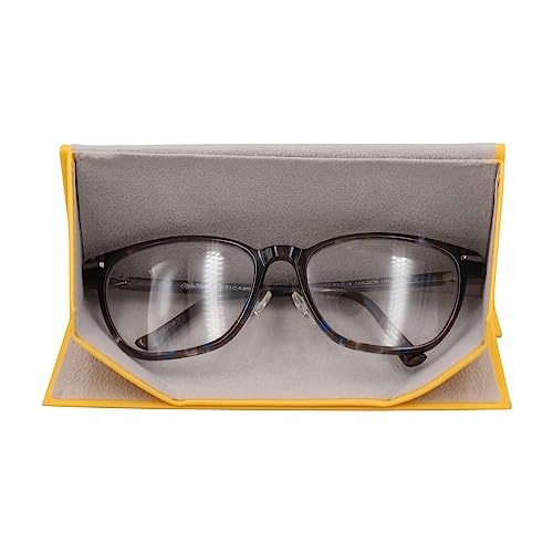 Image of Real Sic Glasses Case for Men and Women - Magnetic Folding Hard Shell Sunglass Holder - Inspired by Solid Color