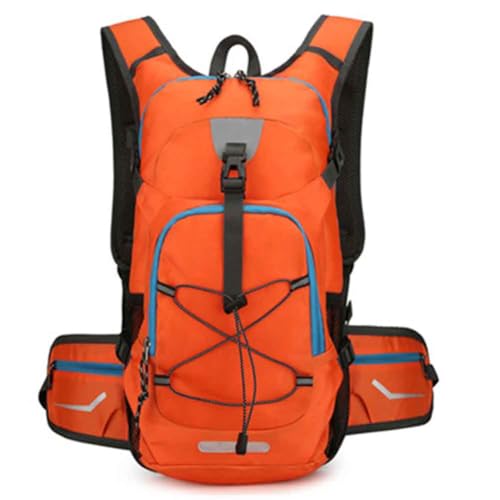Sac d'hydratation de plein air orange pour ne jamais manquer d'eau en rando