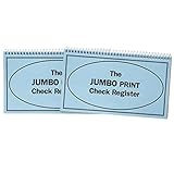 Miles Kimball Giant Print Check Register, Set of 2