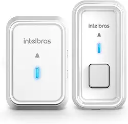 Campainha Sem Fio com Bateria Intelbras CIB 101 Branco