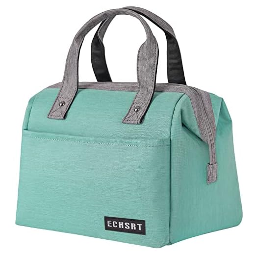 Large Insulated Lunch Bag for Women Men Leakproof Lunch Tote Bags Cooler Bag for Work Travel Adult Thermal Lunch Bags for Office College School -10L - Mint Green