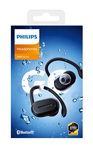 Philips Ecouteurs sans Fil Sport, Ecouteurs Intra-Auxriculaires sans Fil, Micro Intégré TAA7306/00
