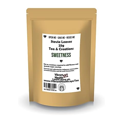 Stevia Wild Harvested - Loose Leaf Herbal Tea or Natural Sweetener 25g Cover